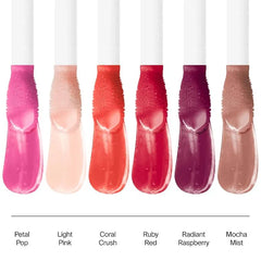 Neutrogena Hydro Boost Tinted Lip Oil with Hyaluronic Acid, Hydrating and Nourishing Lip Oil for Fuller Looking Lips, Ruby Red, .2 fl. Oz