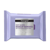 Neutrogena Makeup Remover Night Calming Cleansing Towelettes, Disposable Nighttime Face Wipes to Remove Dirt, Oil & Makeup, 25 ct