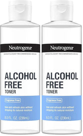 Neutrogena Alcohol-Free Gentle Face Toner | Fragrance-Free | Hypoallergenic | 8 fl. oz | Pack of 2