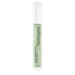 Neutrogena Clear Coverage Color Correcting Lightweight Face Concealer Makeup with Niacinamide & Green Pigment to Help Reduce Redness, 0.24 Fl Oz