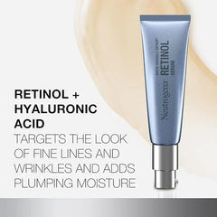 Neutrogena Rapid Wrinkle Repair Retinol Face Serum, Daily Anti-Aging Serum for Face with Retinol & Hyaluronic Acid to Fight Fine Lines, Wrinkles, & Dark Spots, 1 fl. oz